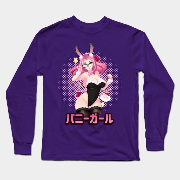 Bunny Girl Long Sleeve T-Shirt by DDxDD